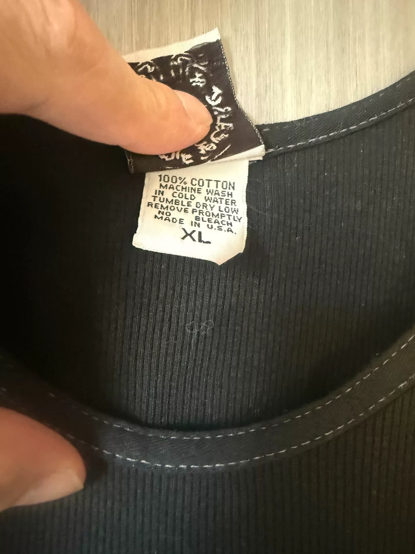 Chrome Hearts Black Red Cross Tank Top