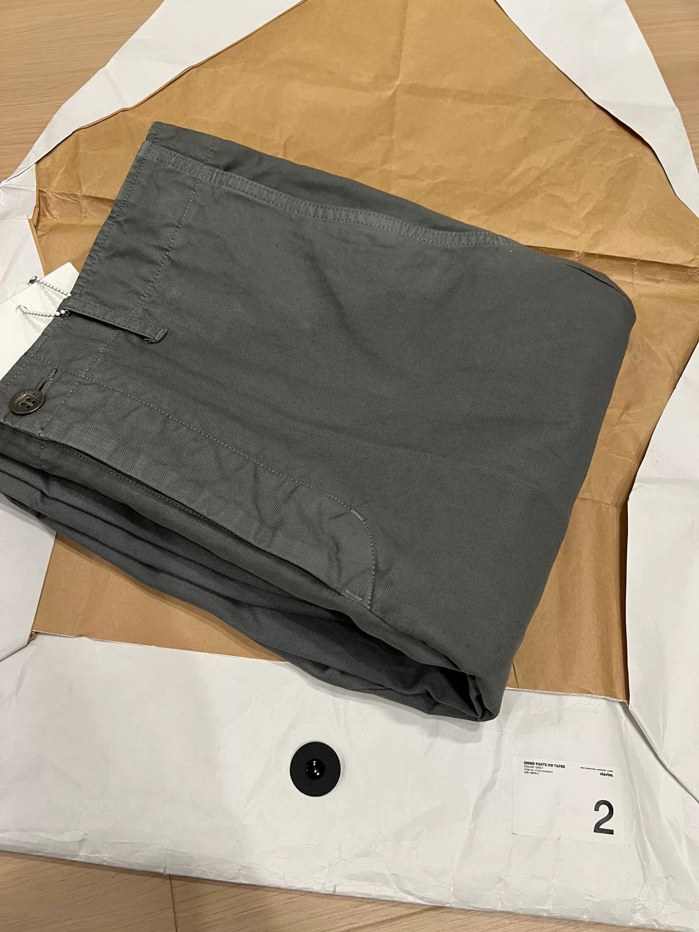 VISVIM 22SS CHINO PANTS HW TAPER
