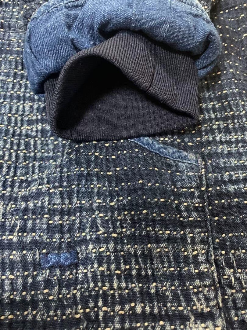 porter classic sashiko light zip parka