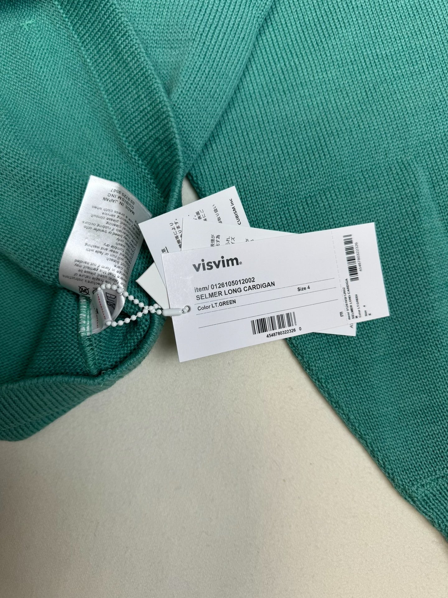 Visvim 26ss Selmer Long Cardigan