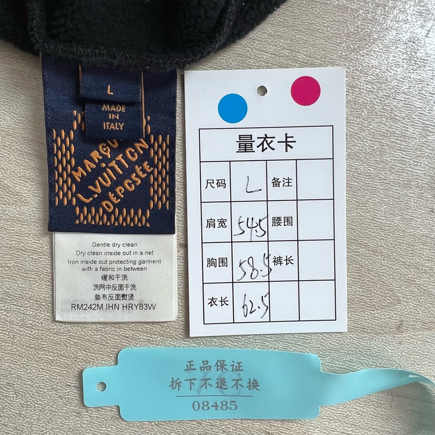 Louis Vuitton Latest Black Monogram Embroidered Sweater