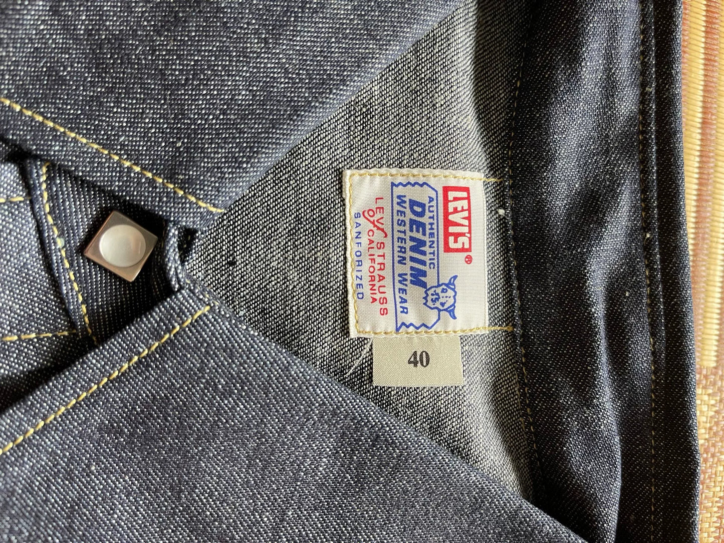 Levis 61504-5300 Western Denim Shirt