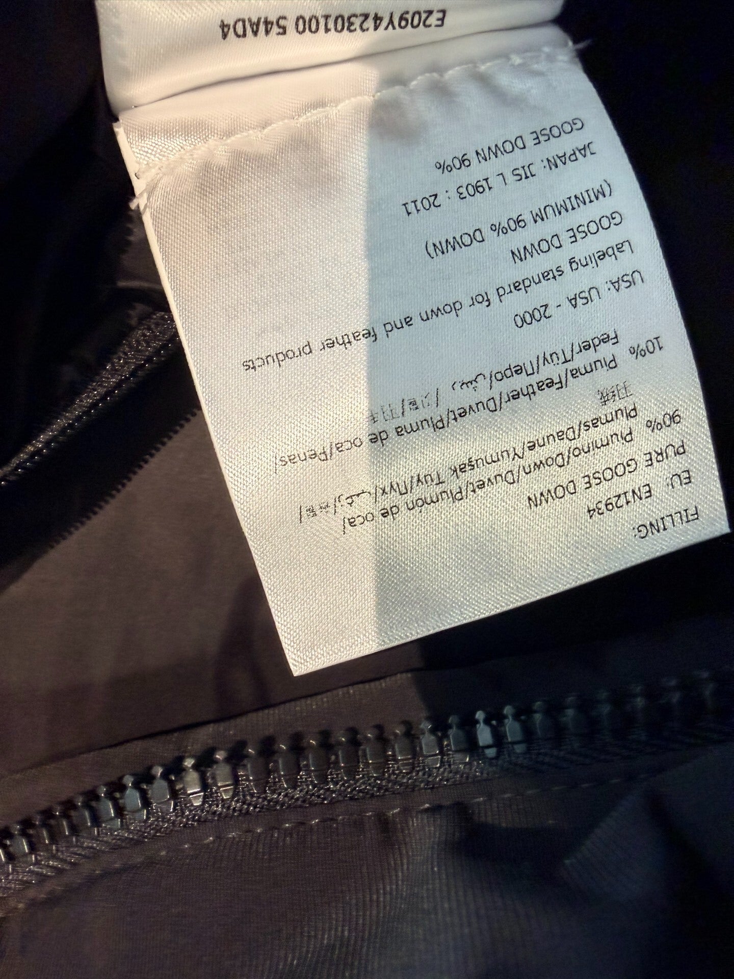 moncler x alyx long puffer coat