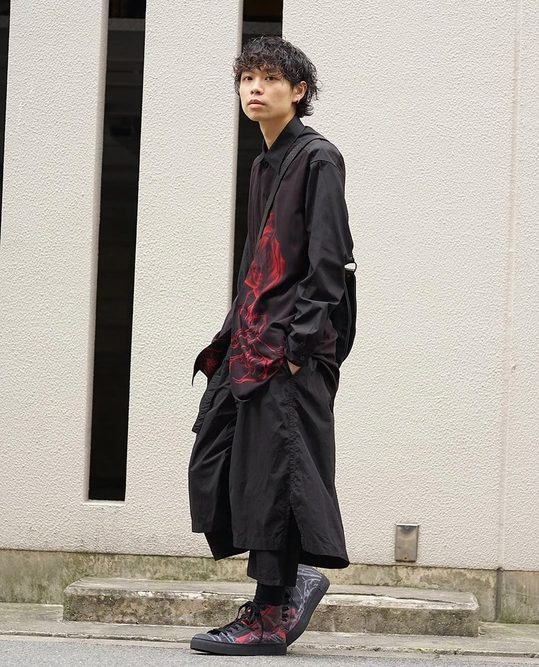 Yohji Yamamoto Pour Homme 19SS Graffiti Sneakers