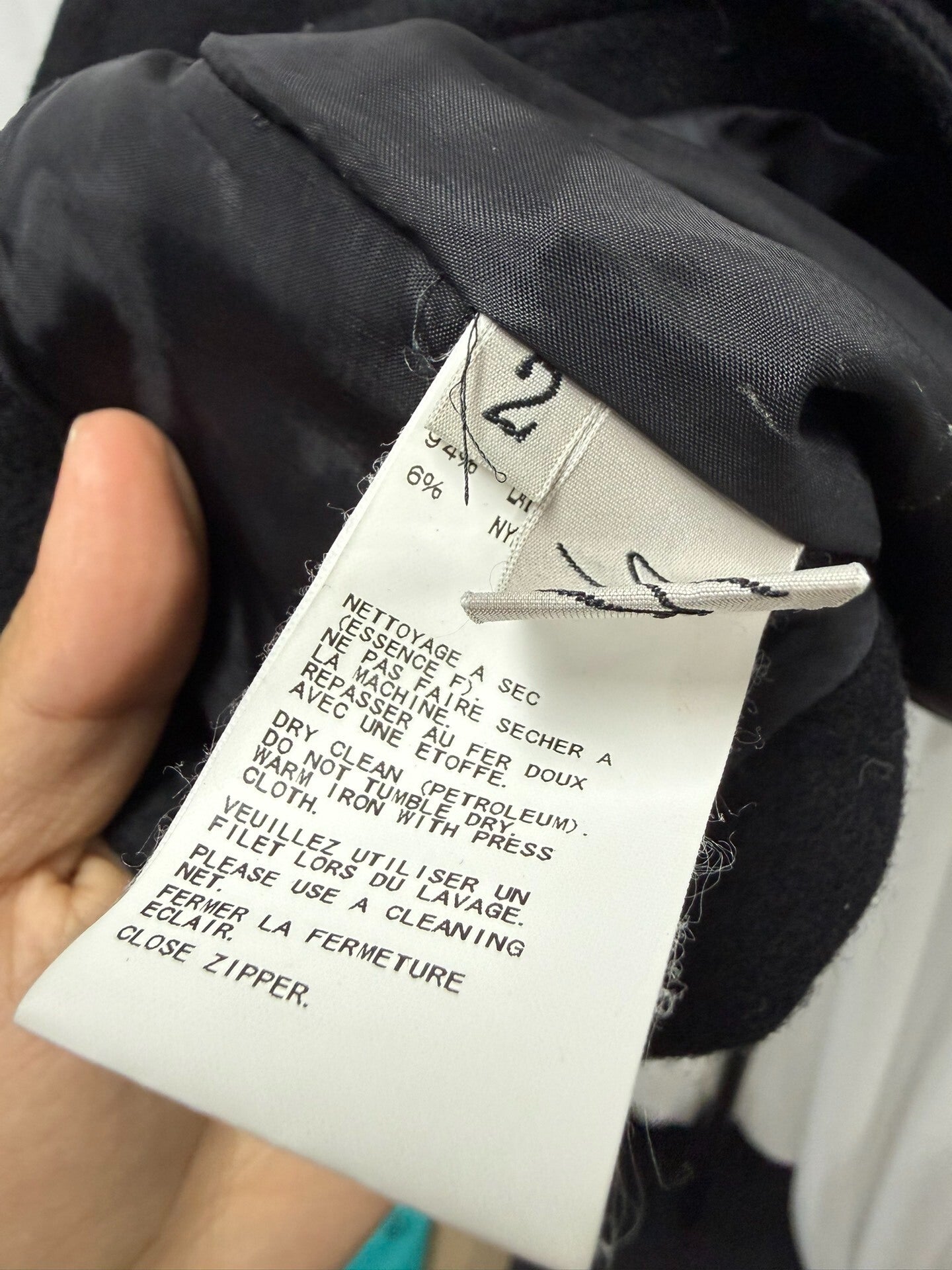 Yohji Yamamoto Wool Zip Vest