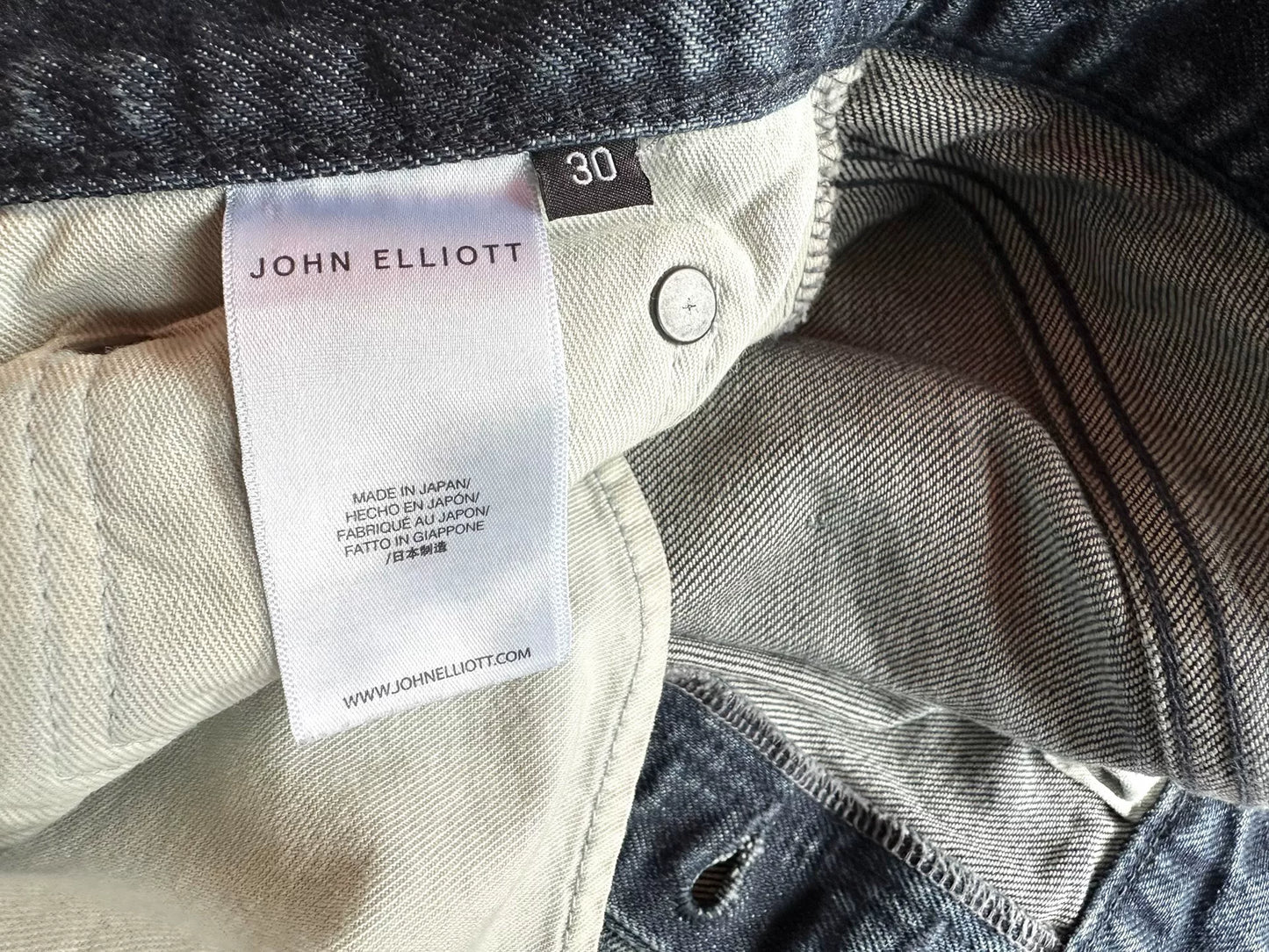 John Elliott The Cast 2 Slim Jeans