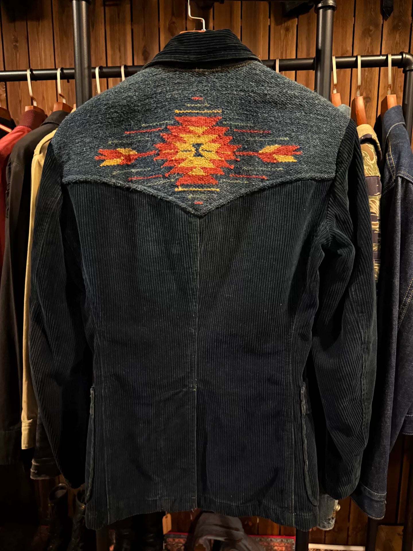 RRL Navajo Style Corduroy Blazer