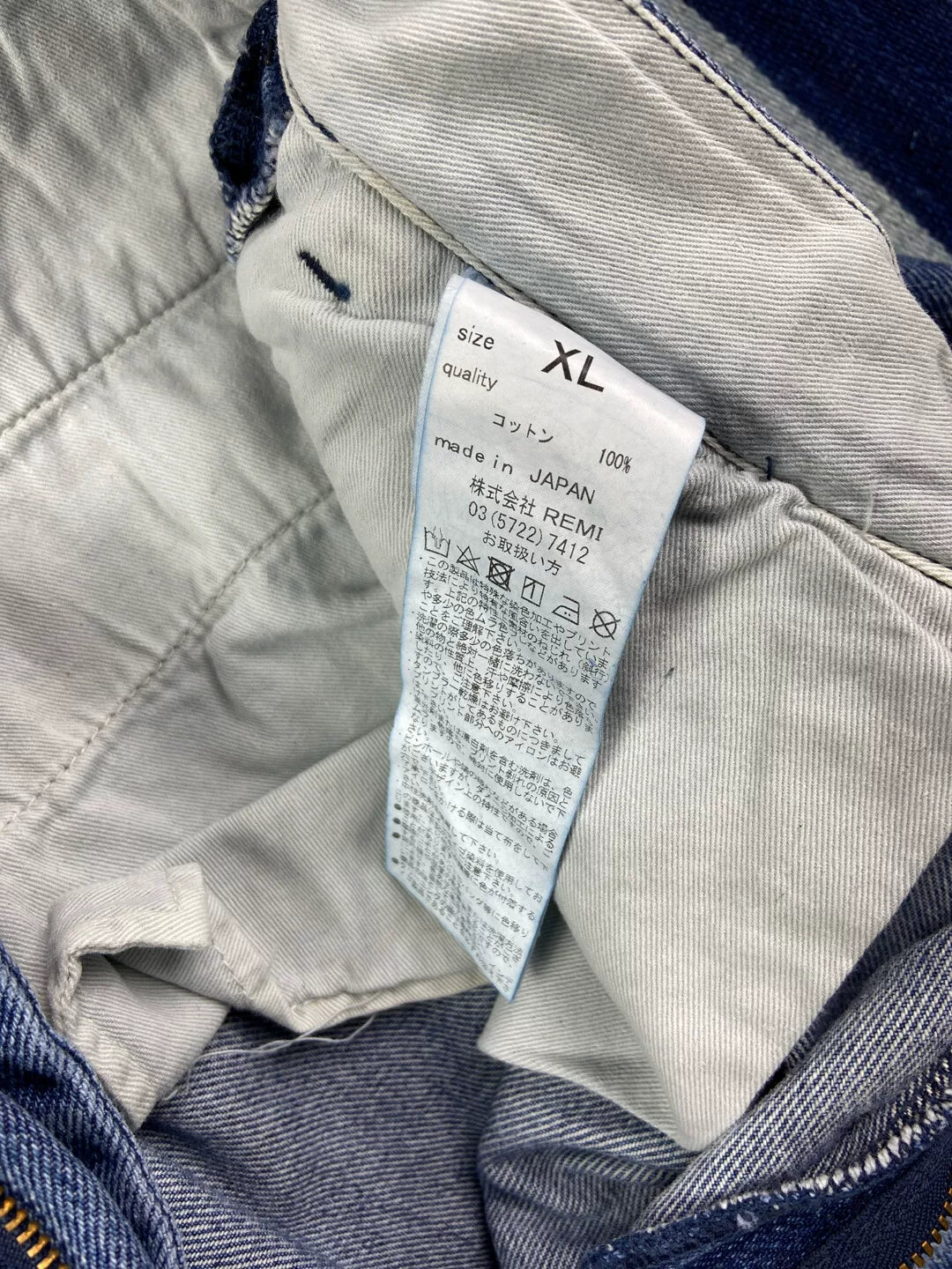 washed blue tapered denim pants for men