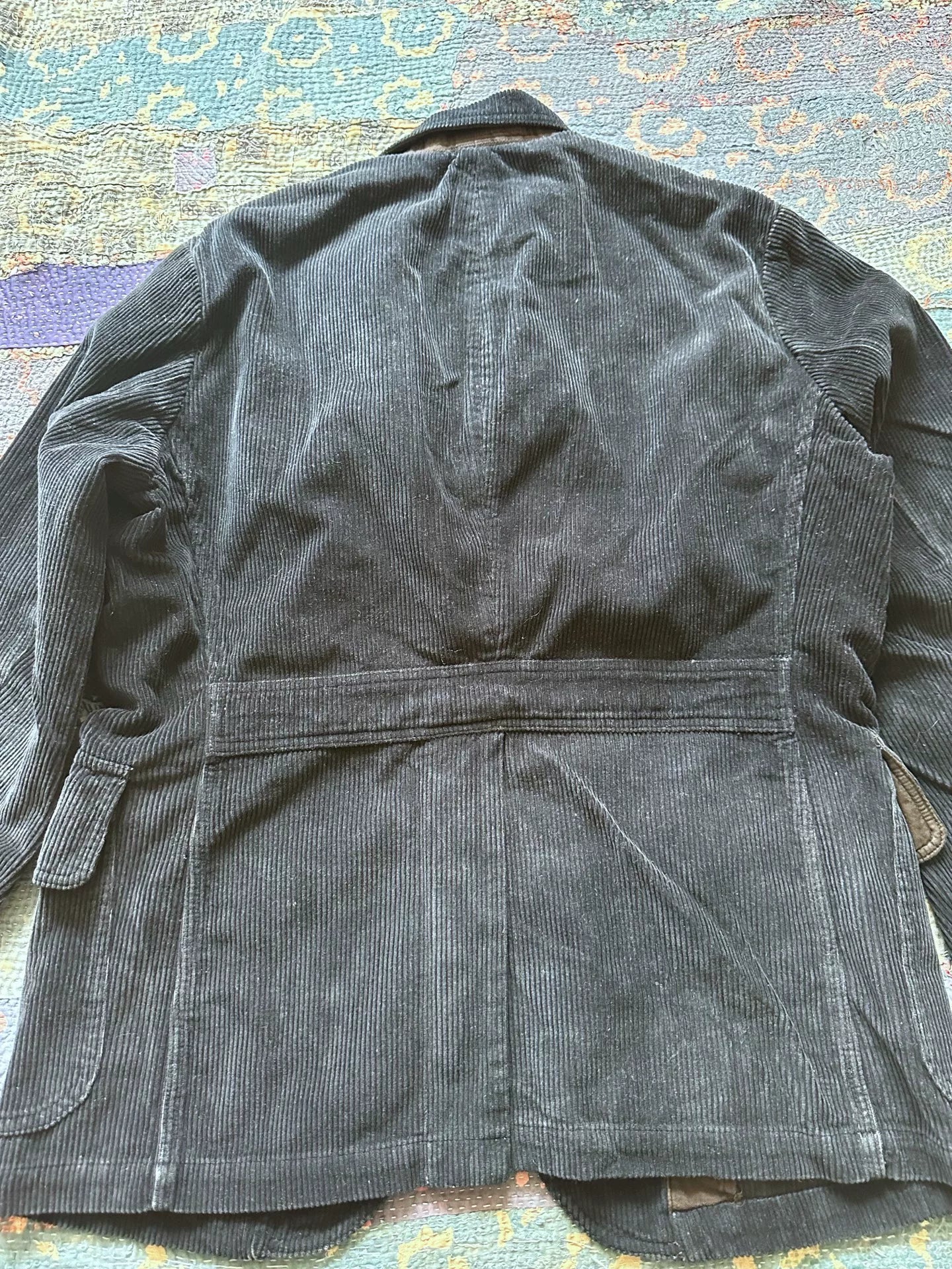 RRL Blue Dyed Corduroy Blazer