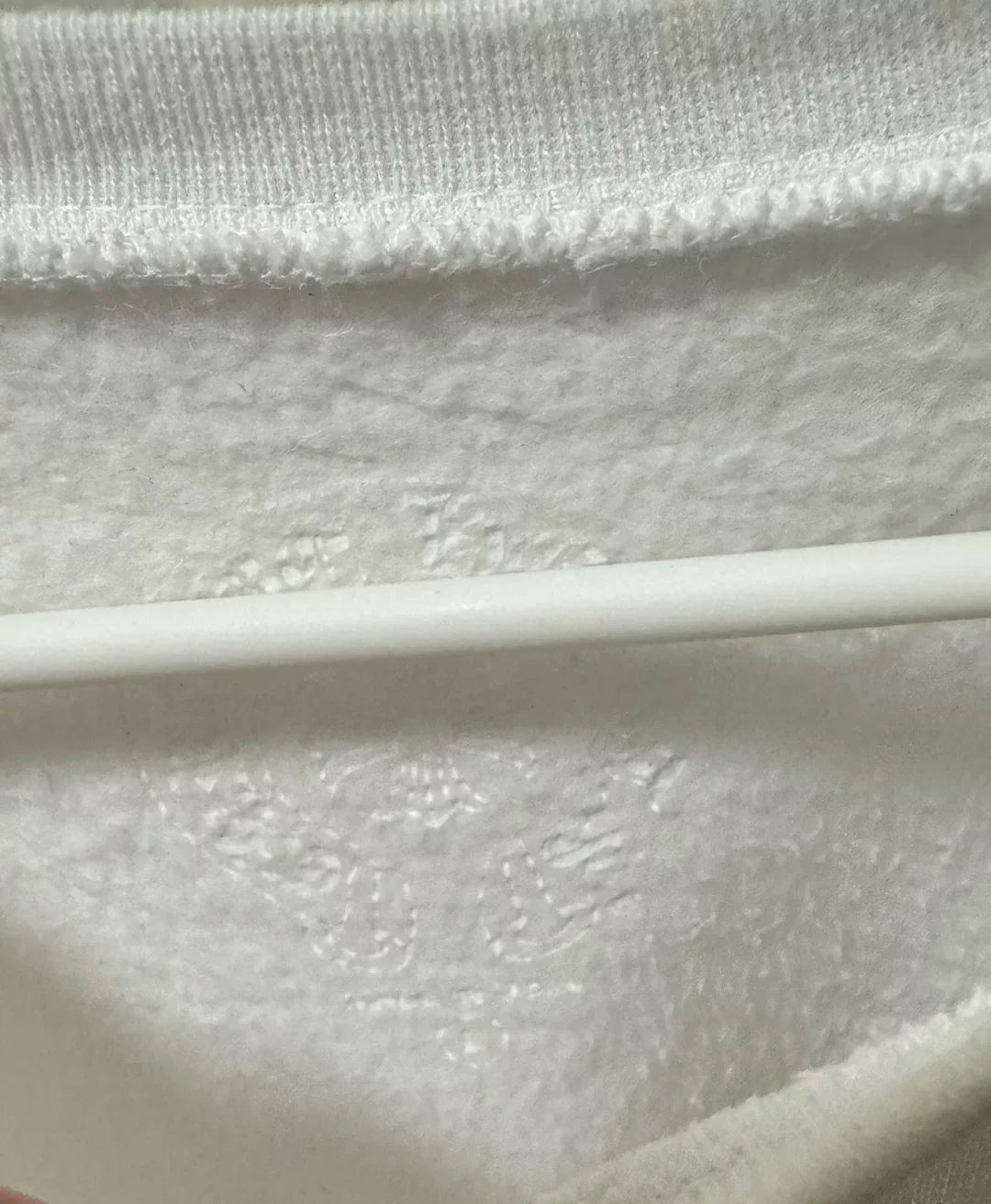chrome hearts white crewneck sweatshirt
