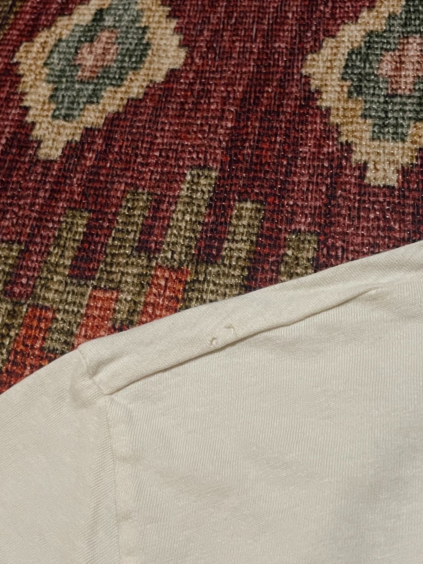 RRL Vintage Western Cowboy Print T-Shirt