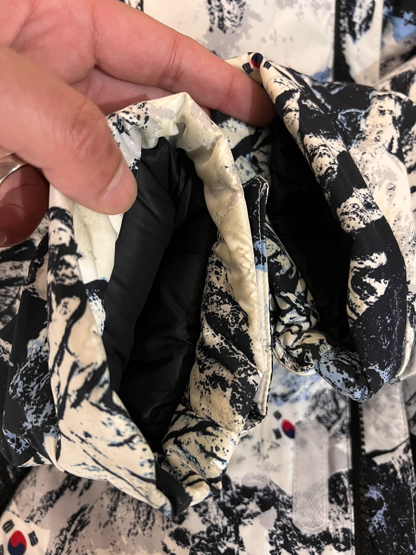 north face beijing team korea down parka