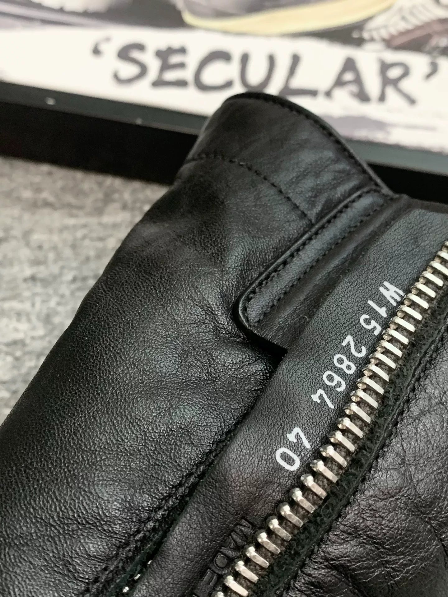 Rick Owens 15FW Calf Leather Zip Boots