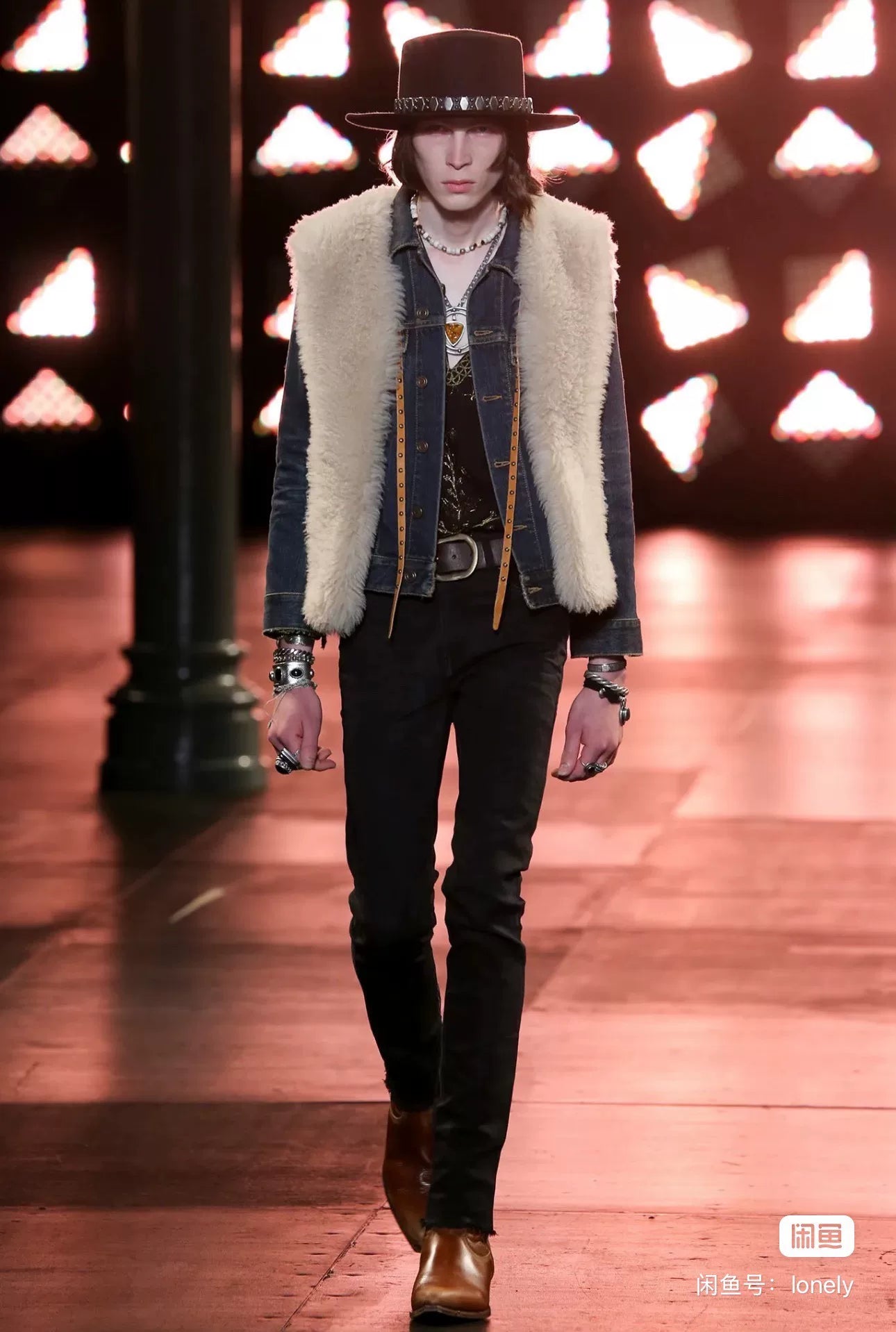 Vintage Saint Laurent Denim Jacket