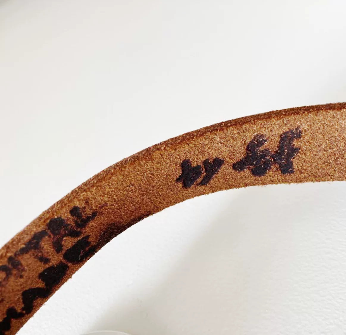 Early Edition Kapital Narrow Strap Belt