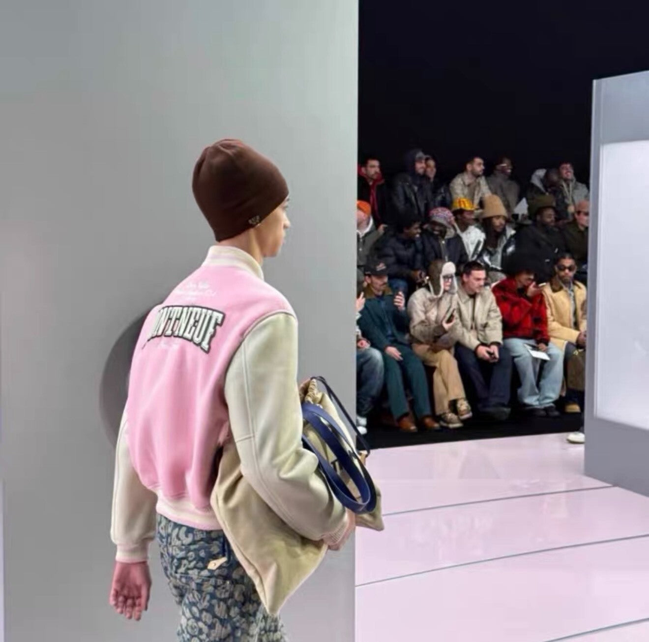 Louis Vuitton Nigo Collaboration Baseball Jacket