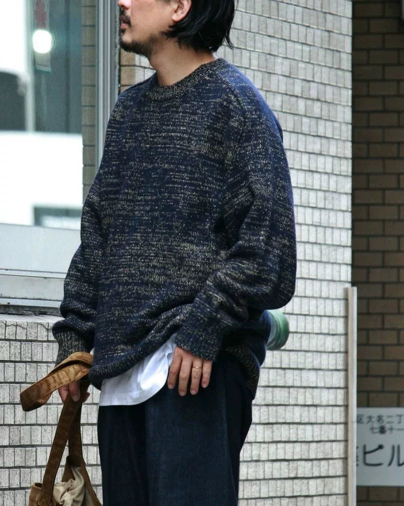 nanamica crew neck sweater for men