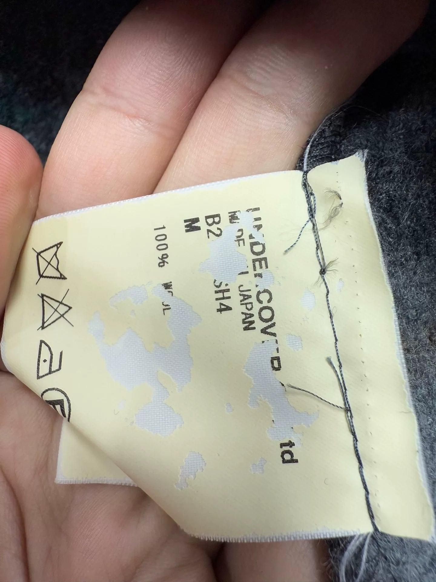 classic gray oversized button-up shirt