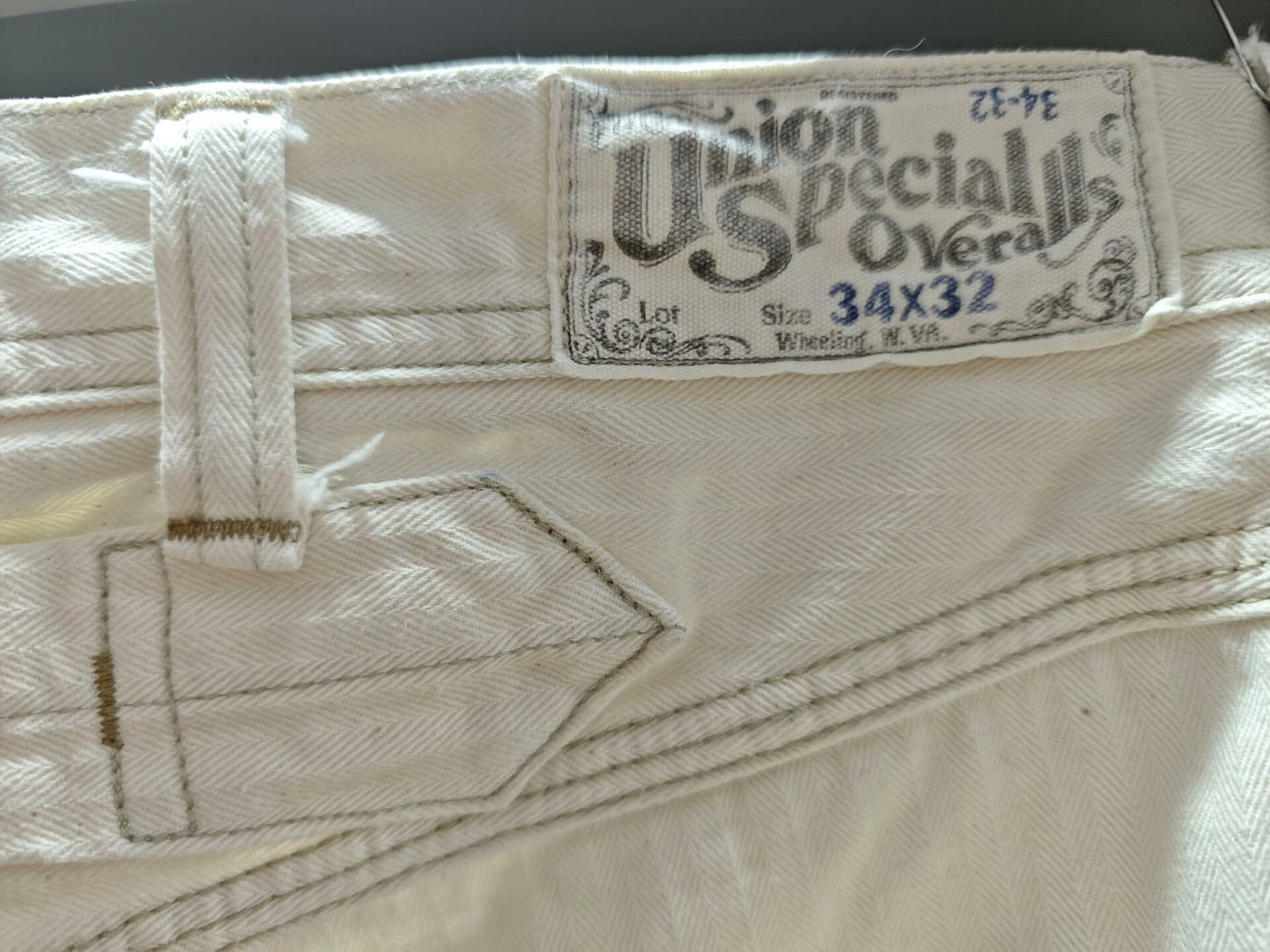 Freewheelers White Pants Size 34