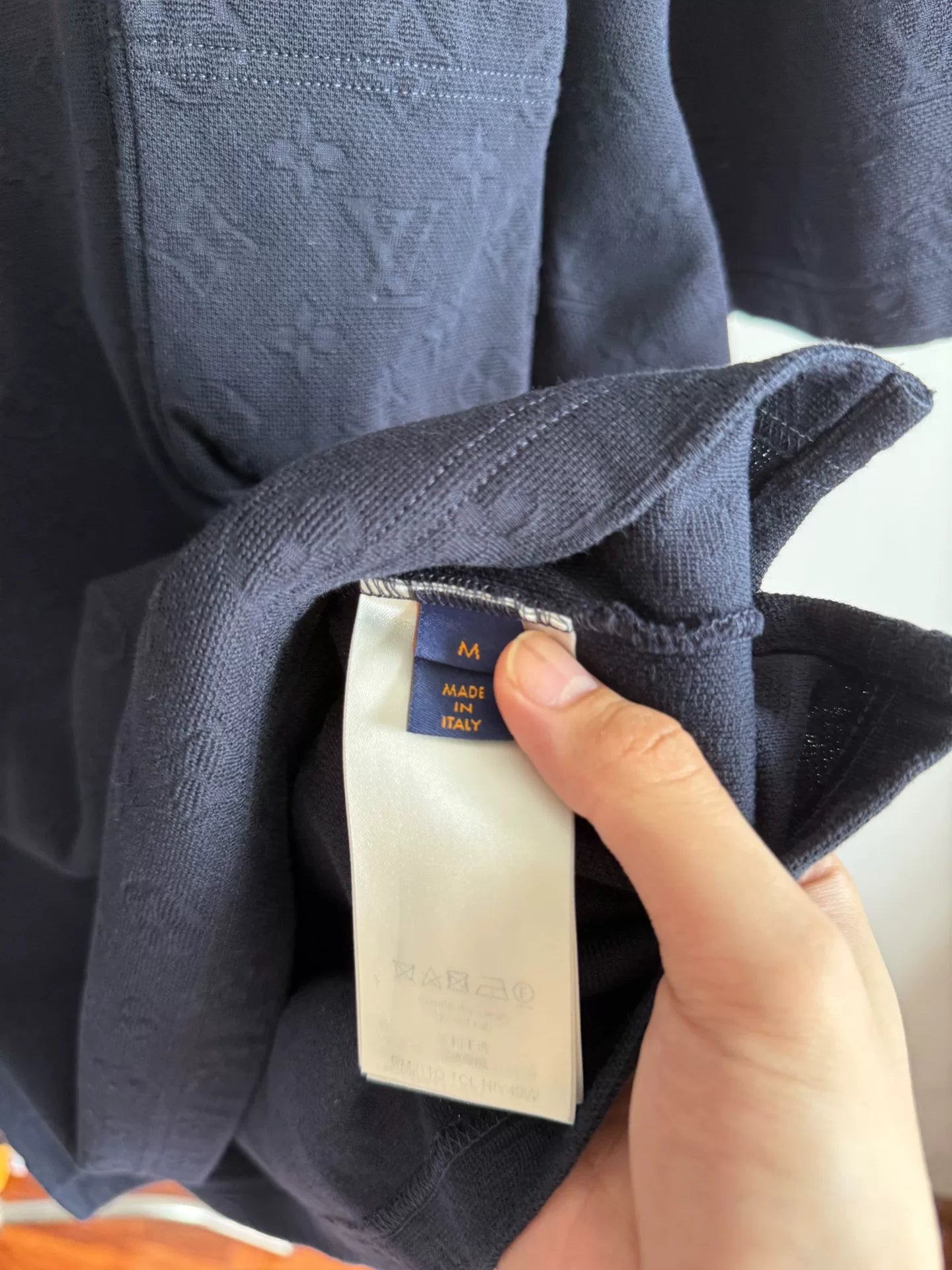 Louis Vuitton Short Sleeve Dark Print Shirt