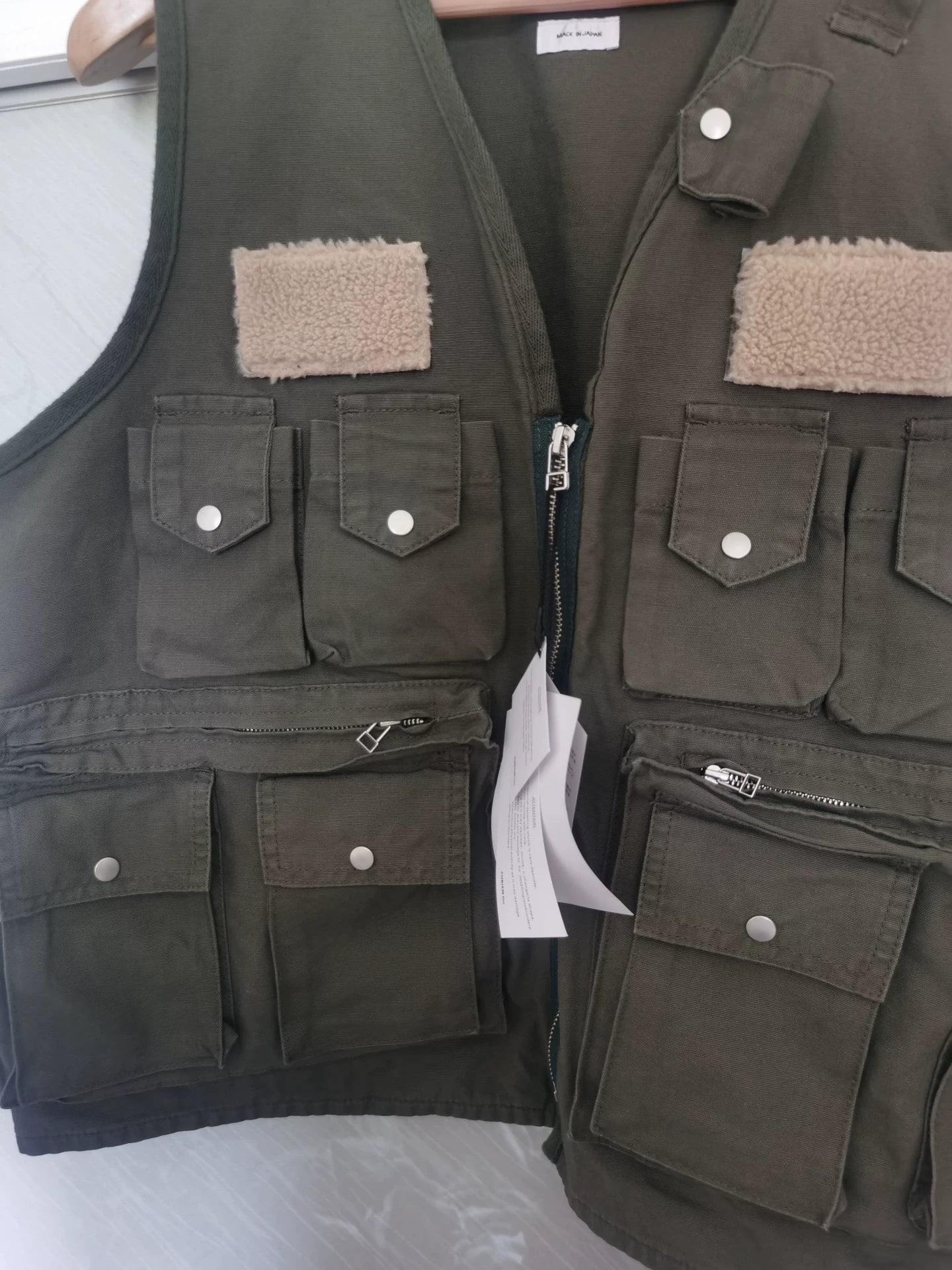 Visvim Olive Green Utility Vest