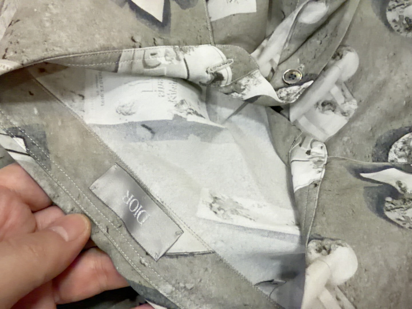 Dior x Daniel Arsham Printed Shirt