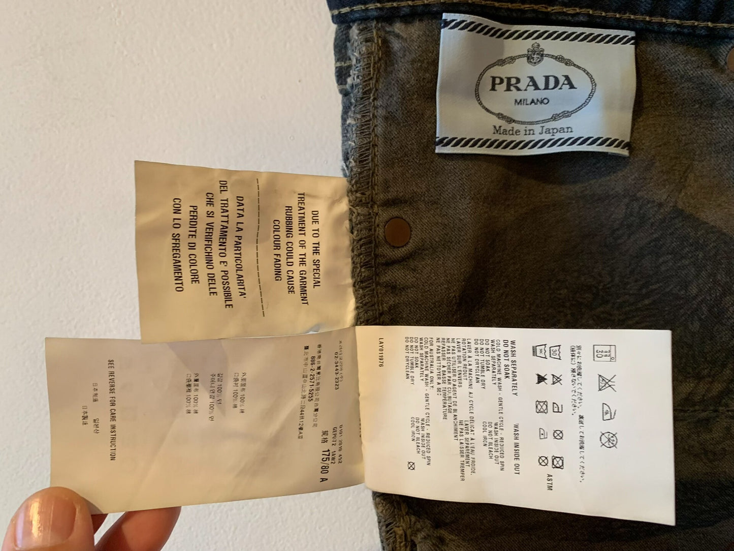 Limited Edition PRADA Denim Jeans
