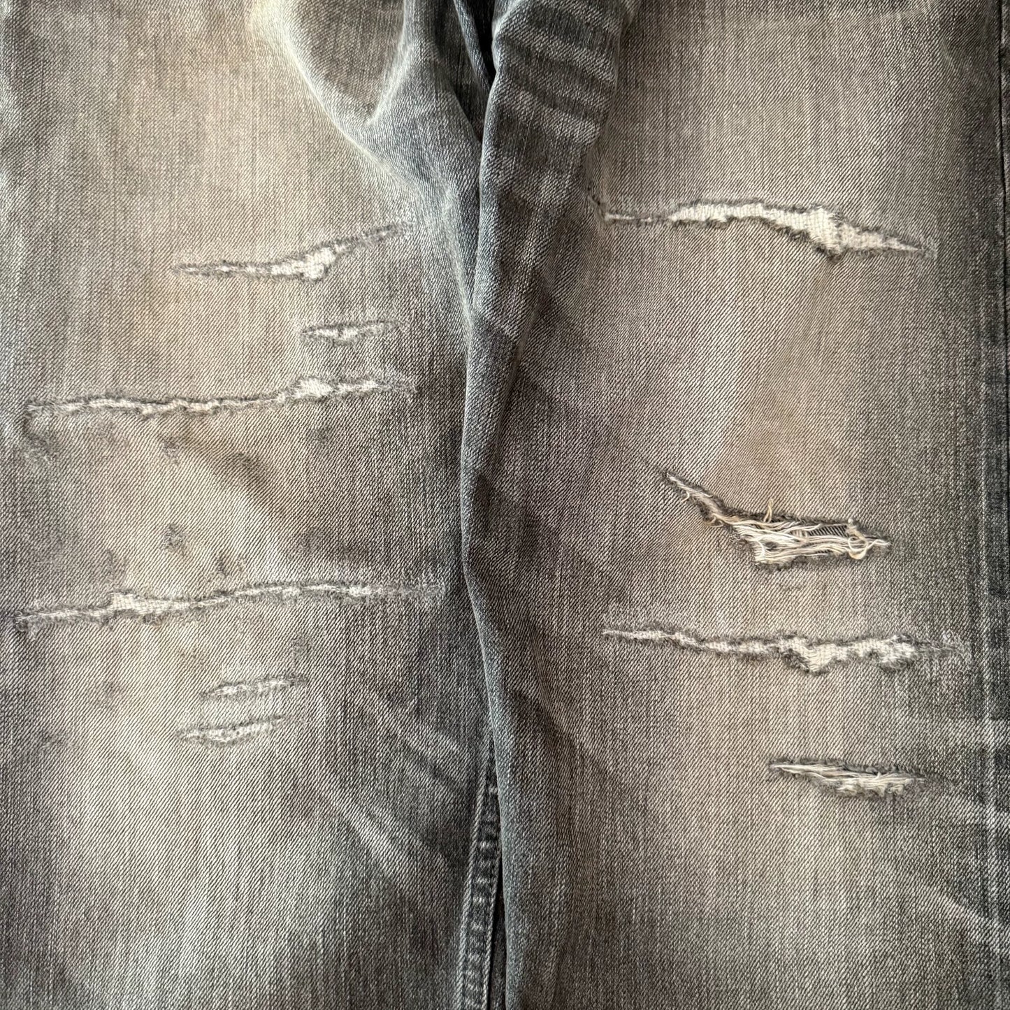 madness 23aw black denim jeans