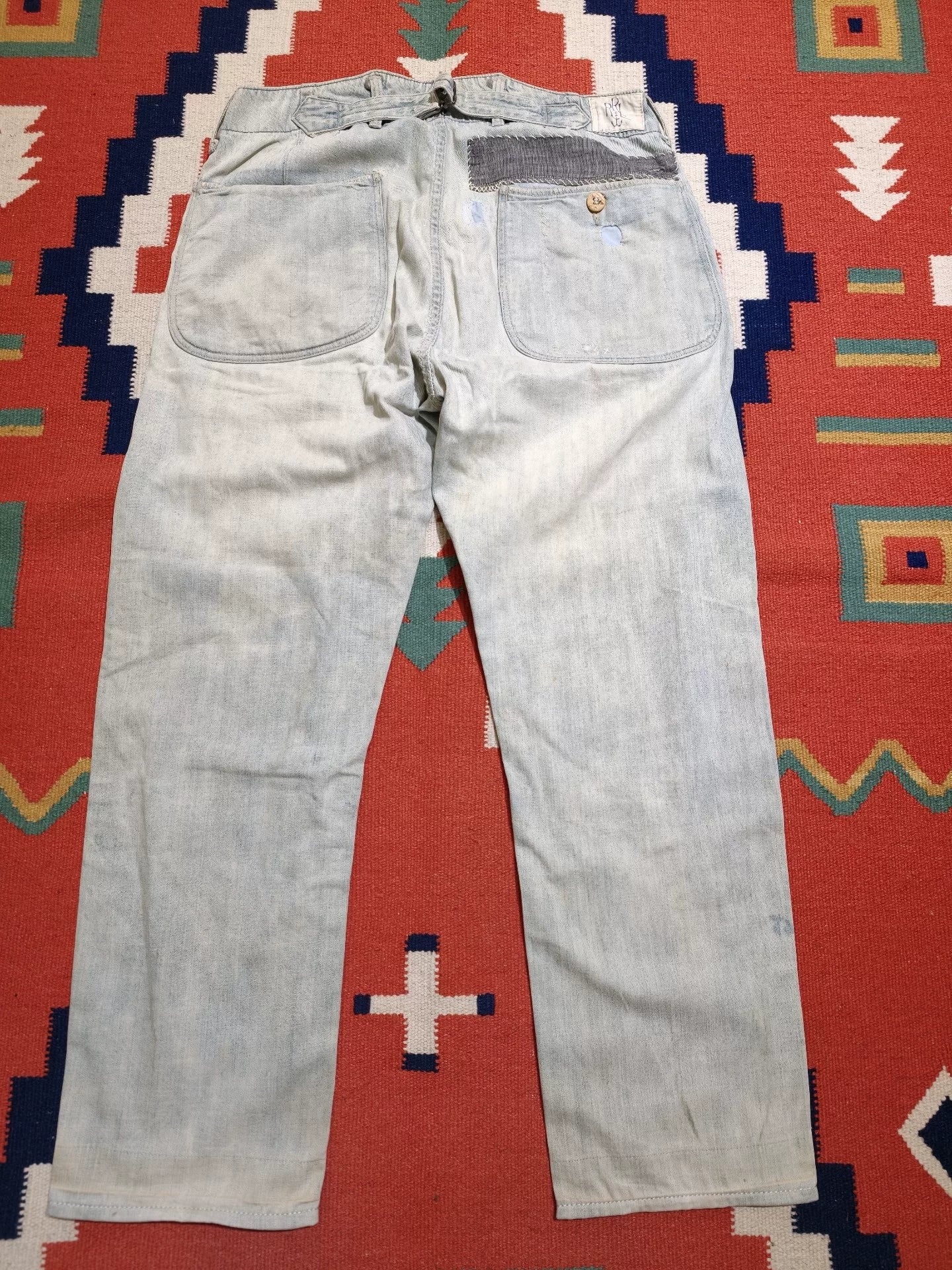 RRL Vintage Painter Patch Jeans