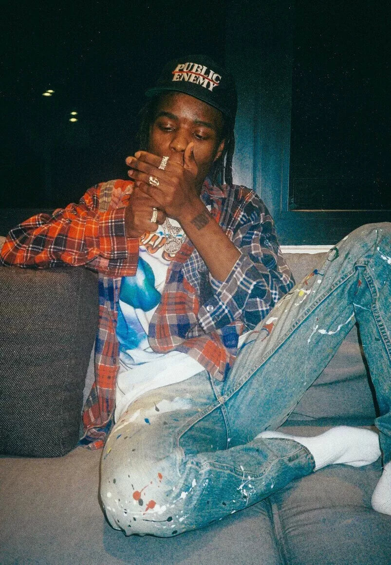 Number Nine Splatter Jeans ASAP Rocky