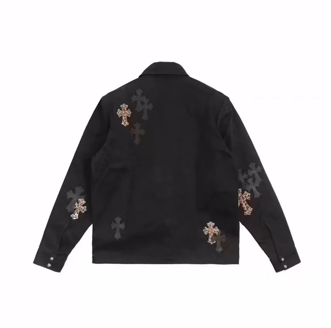 Chrome Hearts Workdog Leopard Patch Jacket