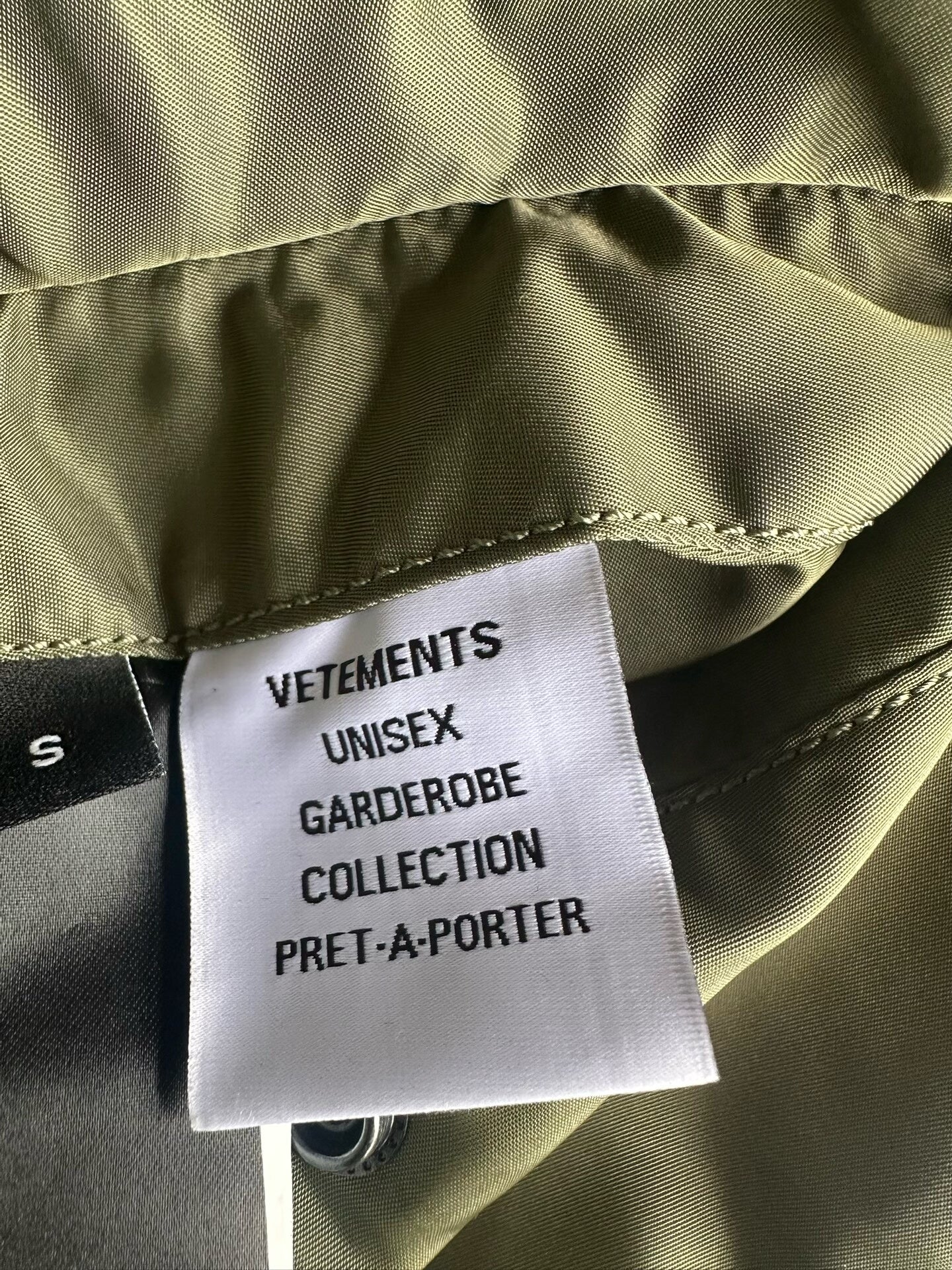 Vetements Color Block Bomber Jacket