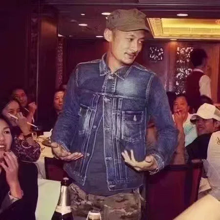 visvim ss 101 denim jacket damaged condition