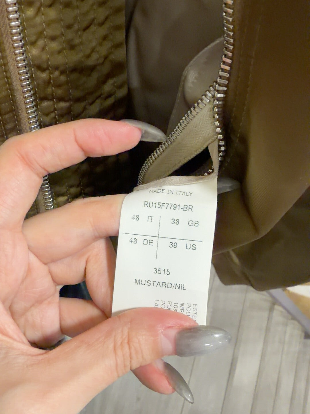 Rick Owens DRKSHDW Green Flight Jacket