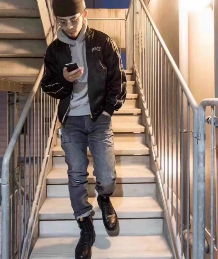 Black Denim Jeans from Visvim and Levis