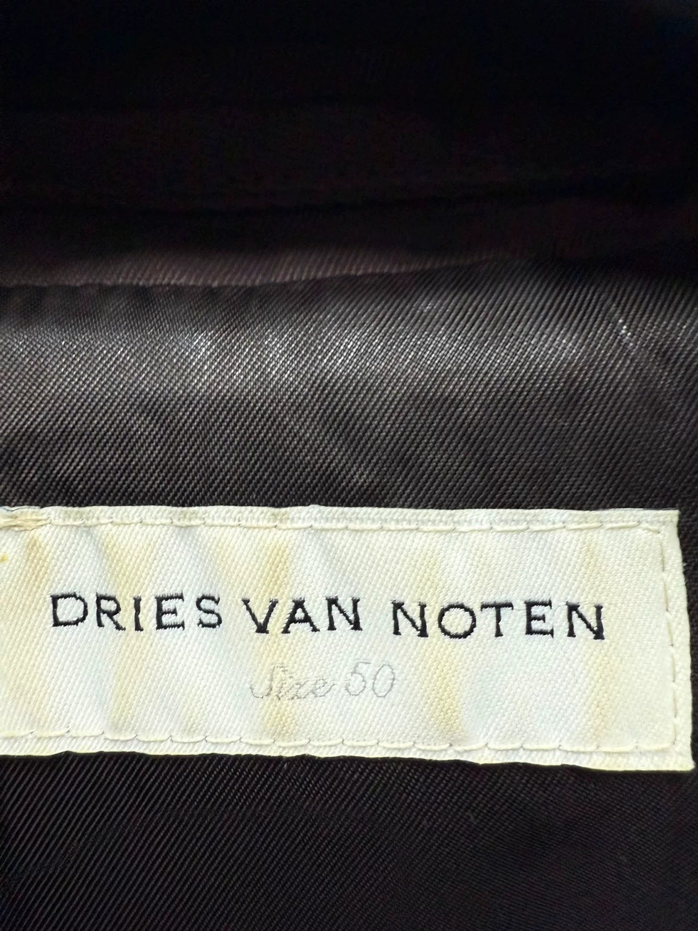 drapes van noten short wide jacket