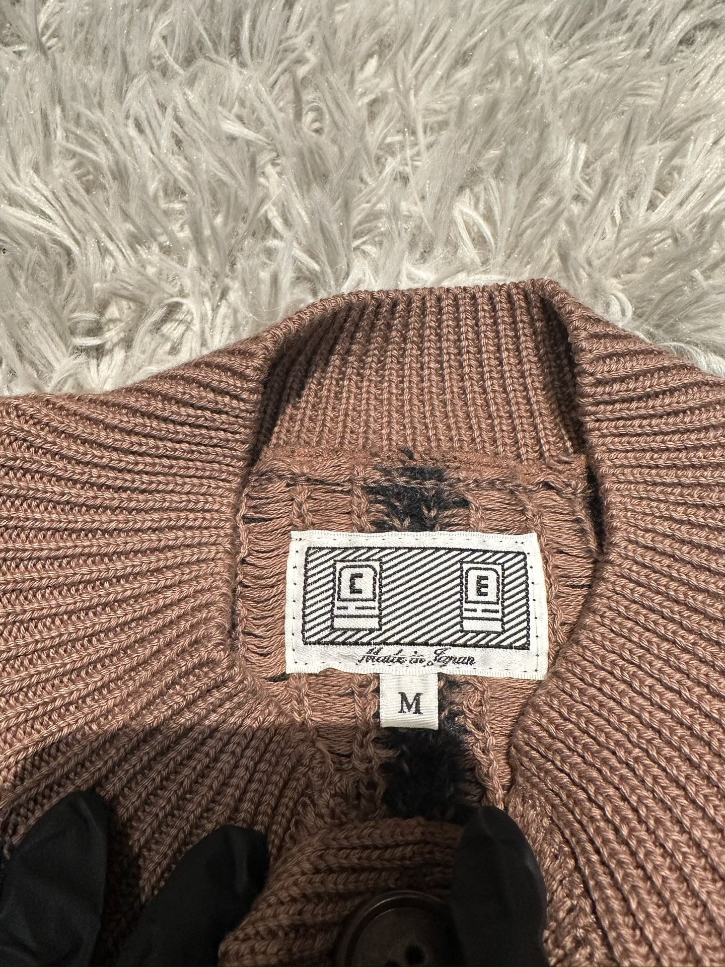 CAVEMPT Patchwork Sweater