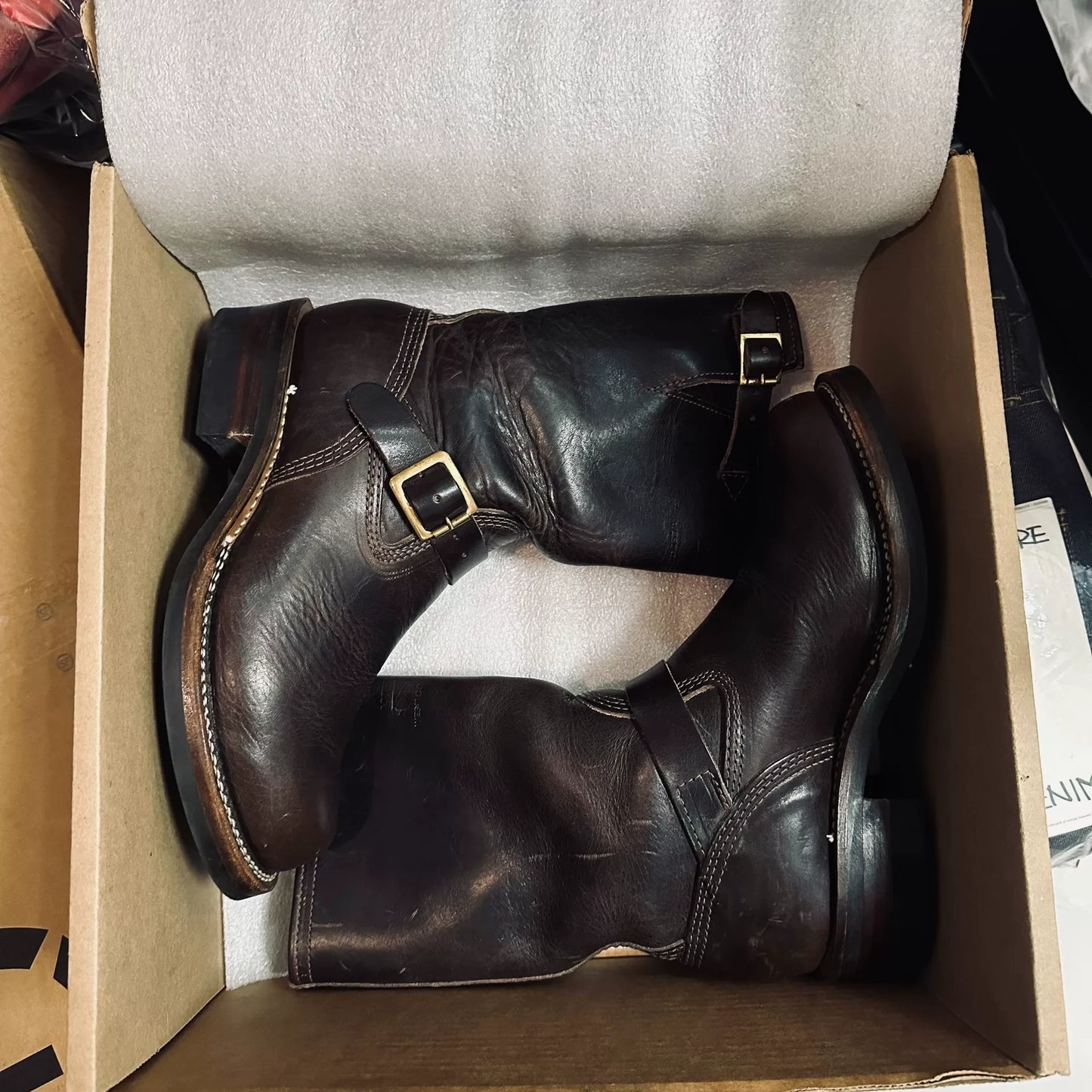 Wesco Boss Engineer Boots 8.5E