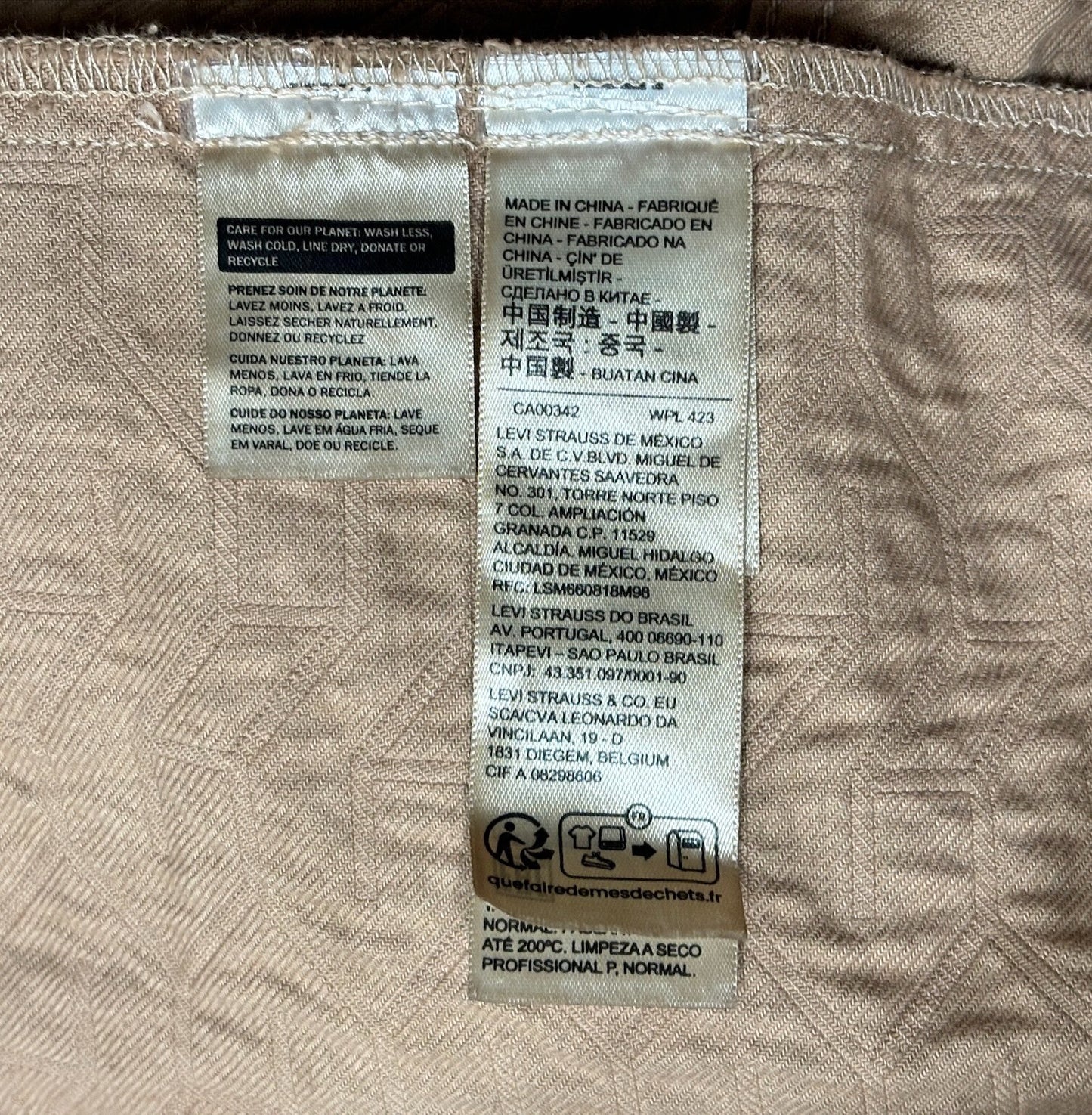 Stussy x Levis Jacquard Work Jacket