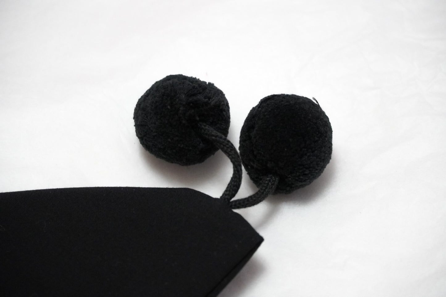 Yohji Yamamoto 1980s Pom Pom Tie