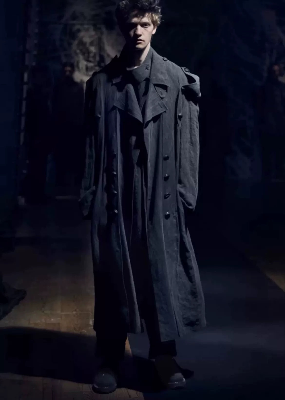 Yohji Yamamoto Deconstructed Eyeball Coat