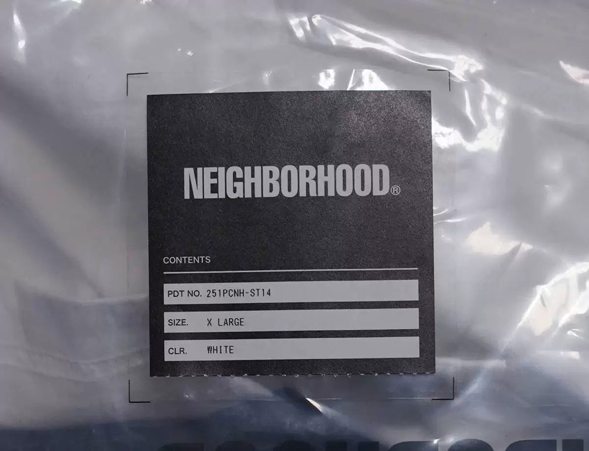 neighborhood nh tee with ghost graphic