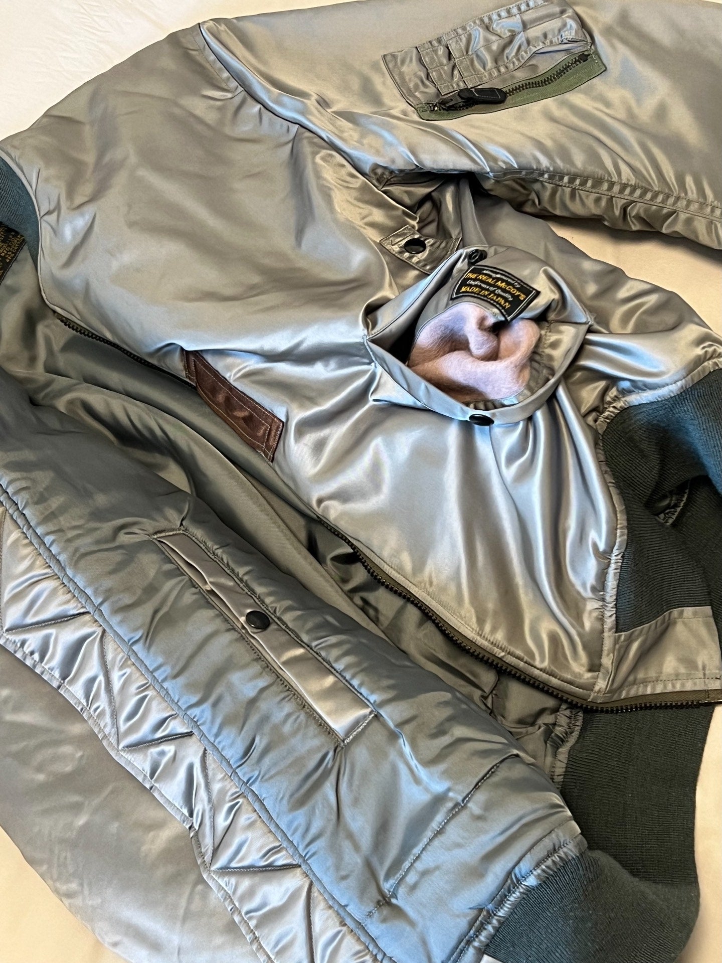 The Real McCoy MA-1 Flight Jacket