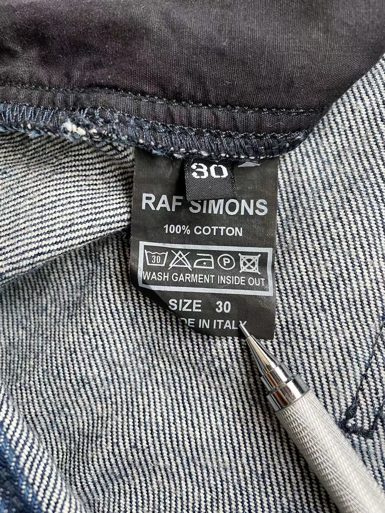 Raf Simons Basic Denim Pants Unisex