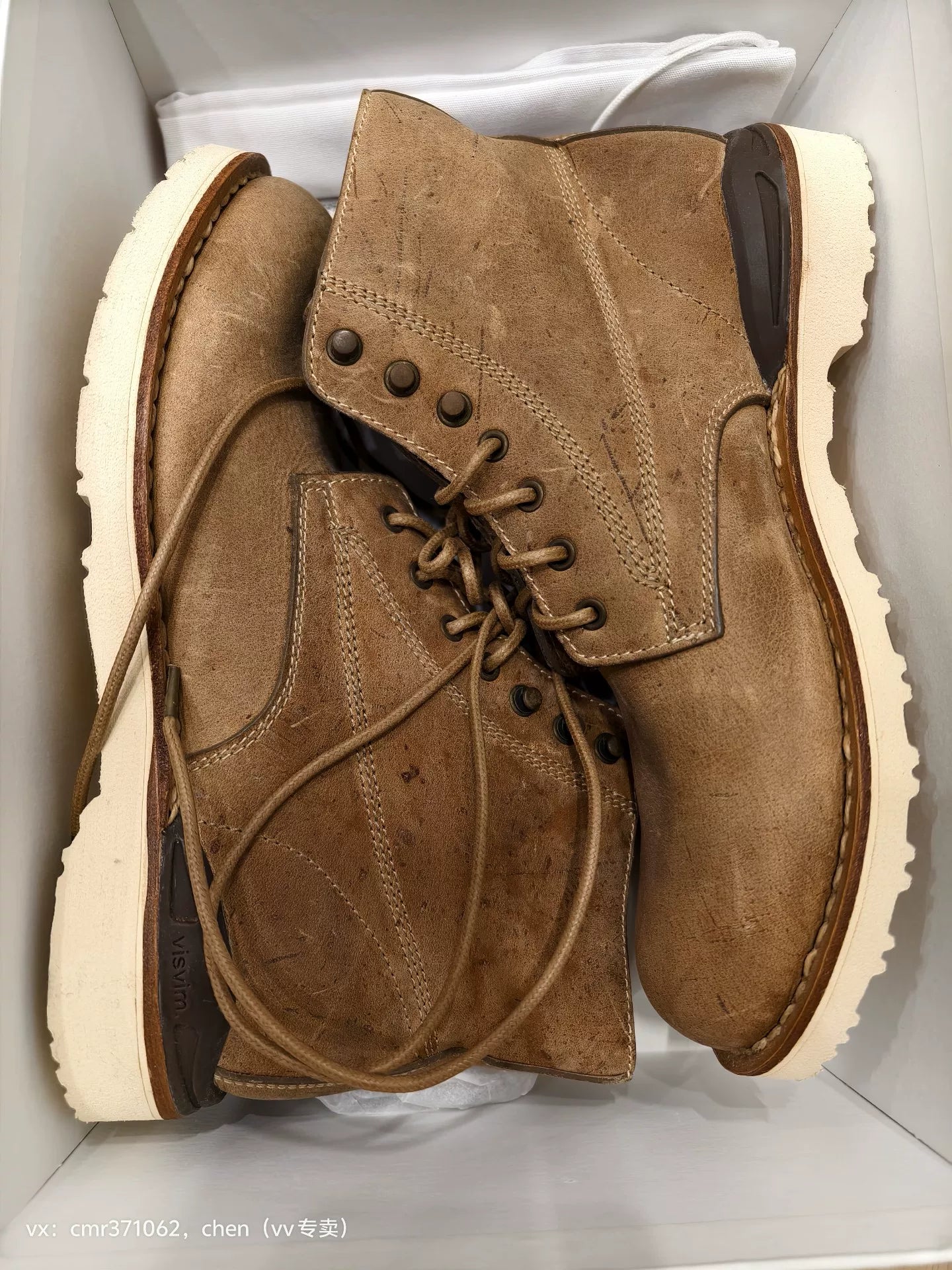 visvim 11 Virgil Boots Kudu Folk