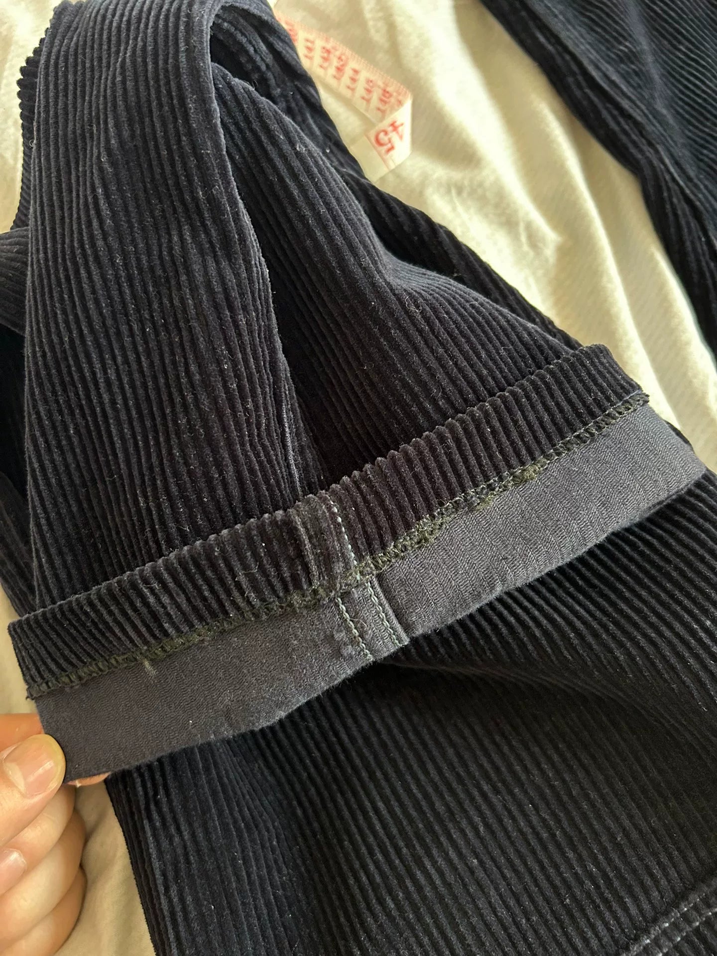 Blue Corduroy Mining Work Pants