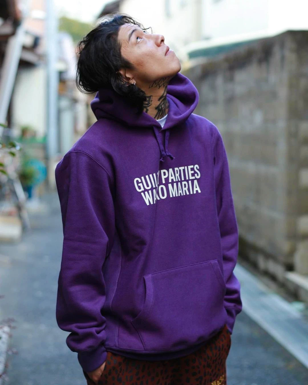 wacko maria heavy weight hooded sweatshirt