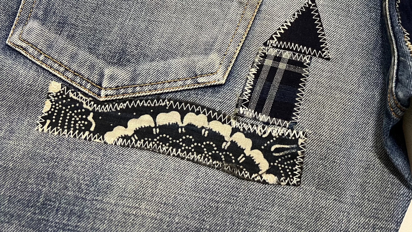 visvim 19ss spot d7 jeans