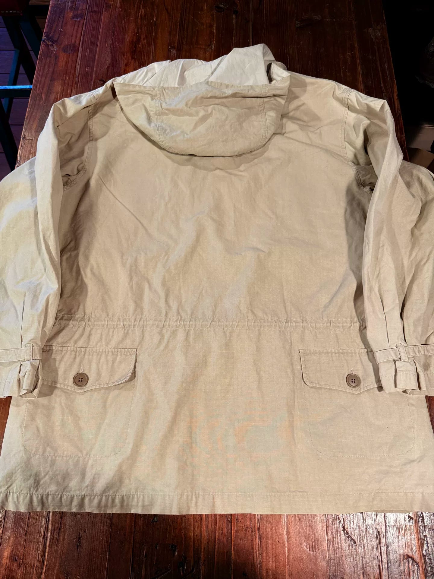 RRL Beige Hooded Jacket M