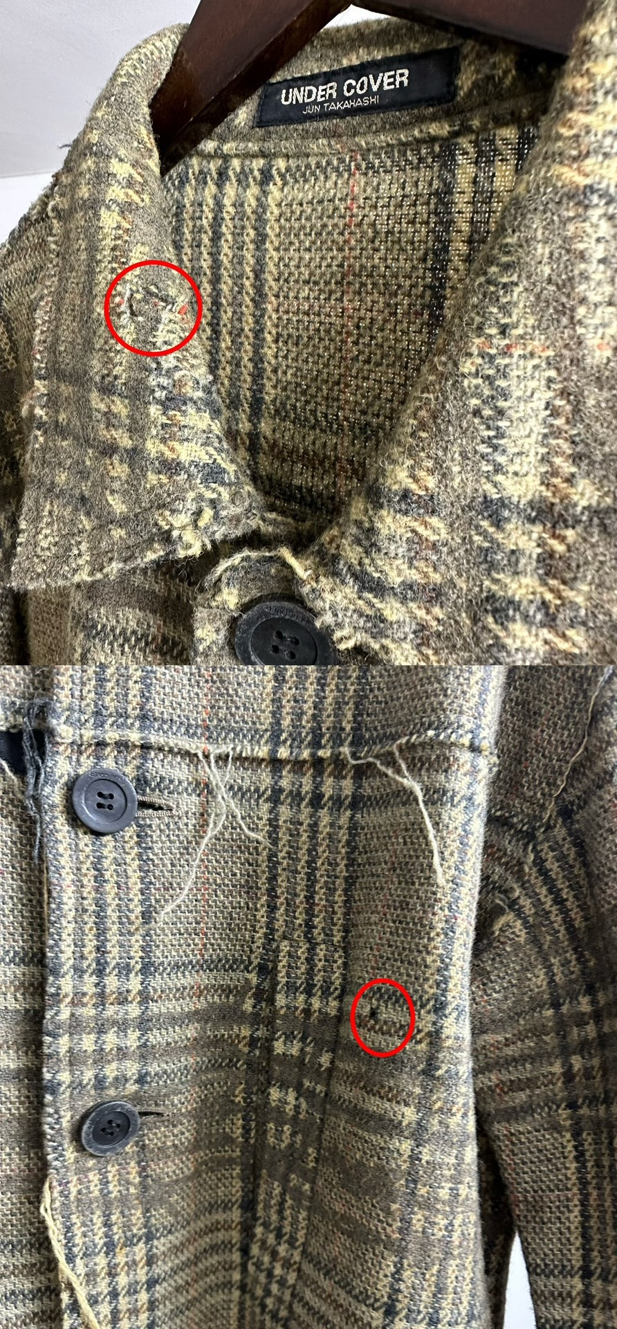 Undercover 1996 Jun Takahashi Thorny Stripe Jacket
